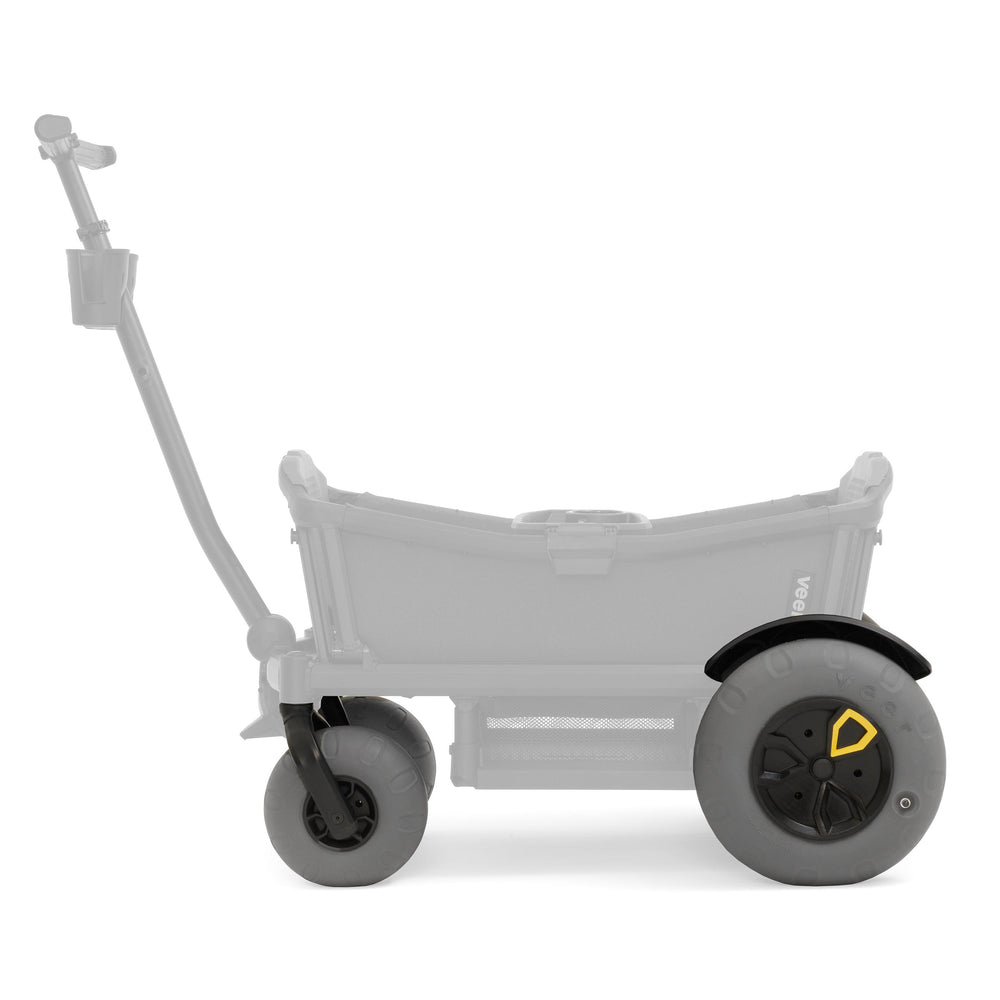 Beach Wheel Kit – wagon with faded overlay highlighting wheels and fenders