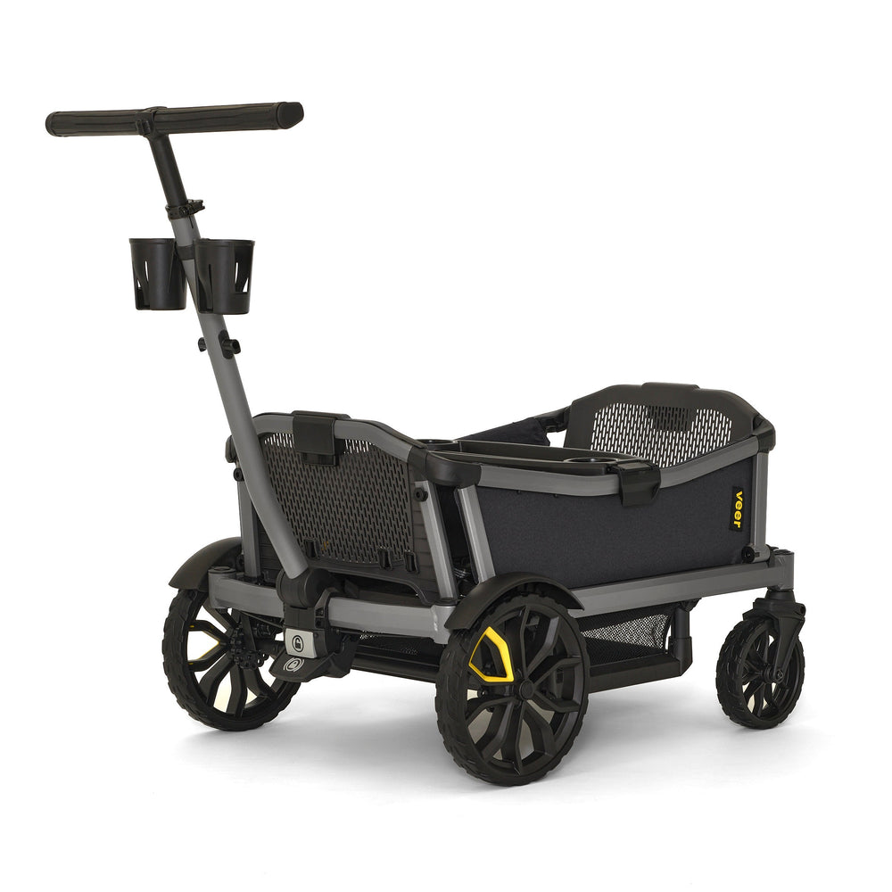 Cruiser City XL – angled wagon view with cup holders and mesh panels