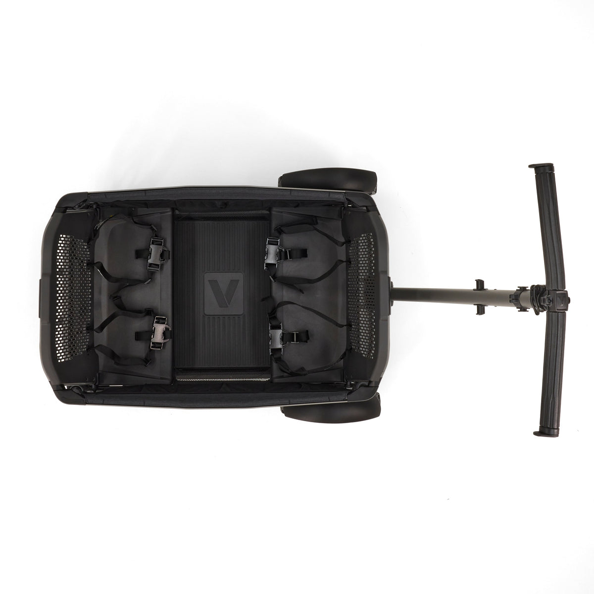 Cruiser City XL – top view showing seats, straps, and handlebar