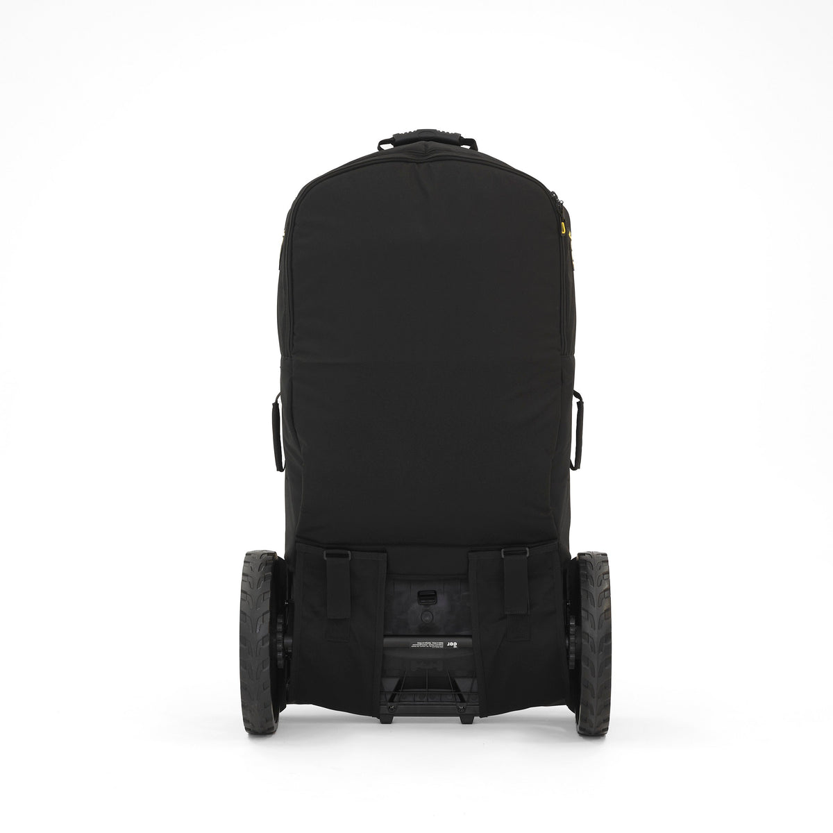 Travel Bag for All-Terrain Cruisers & Accessories – upright black wagon cover with two exposed wheels